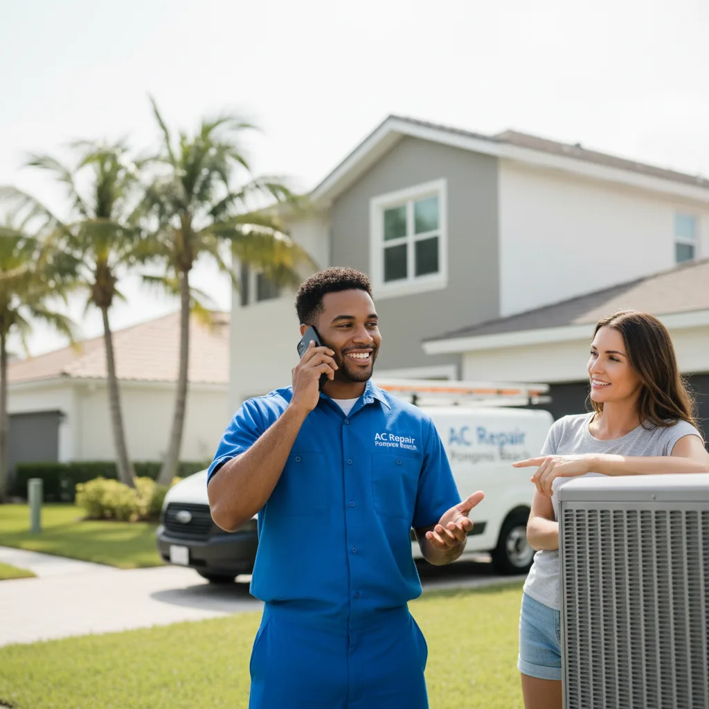 AC Repair Pompano Beach customer support in Amity